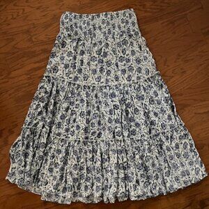 Premise Floral Bohemian Full Skirt